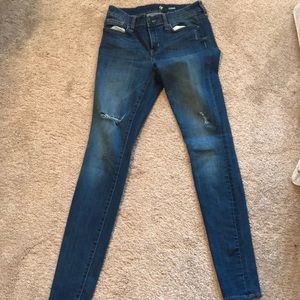 Dark gap jeans
